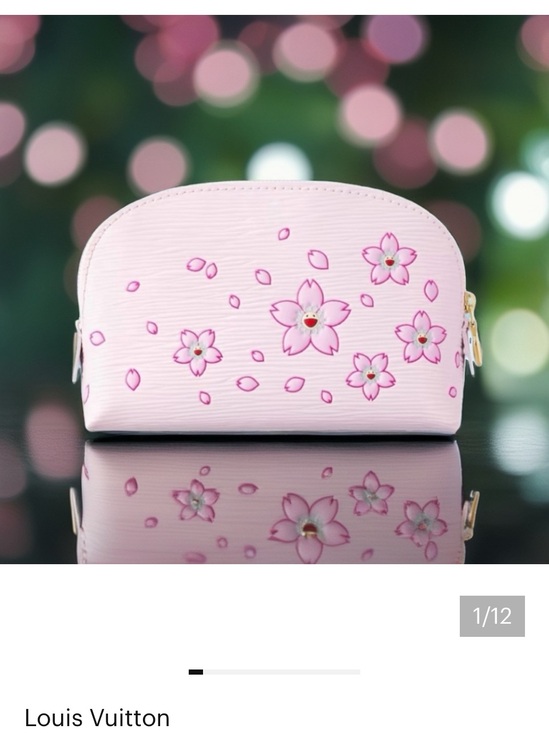 Louis Vuitton Handbags - LV x MURAKAMI Epi-grained leather • Cosmetic Pouch Cherry Blossom• SACURA PINK